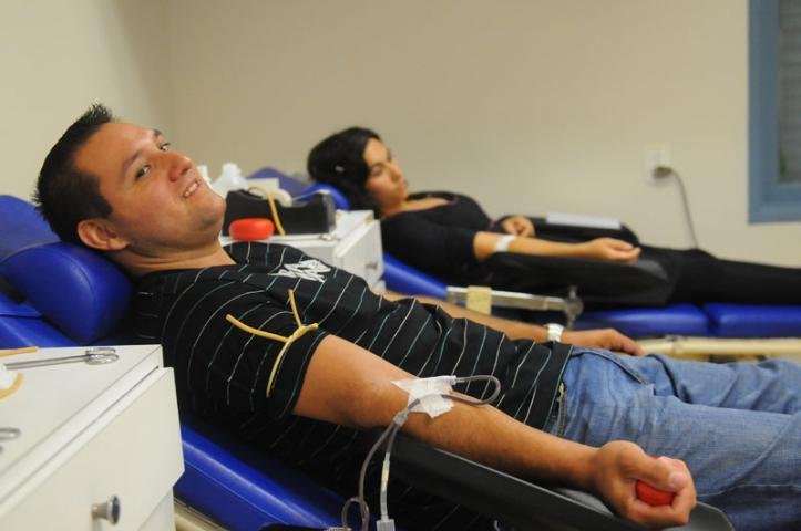 Alunos doaram sangue e arrecadaram mantimentos para afetados com a chuva em S&atilde;o Louren&ccedil;o do Sul 