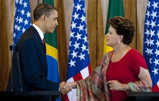 Dilma pede modera&ccedil;&atilde;o do protecionismo americano aos produtos brasileiros 