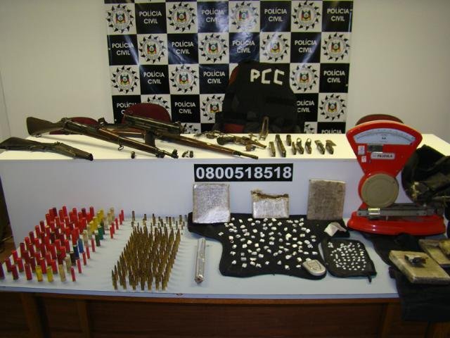 Denarc apreende armas com grande poder de fogo na Capital
