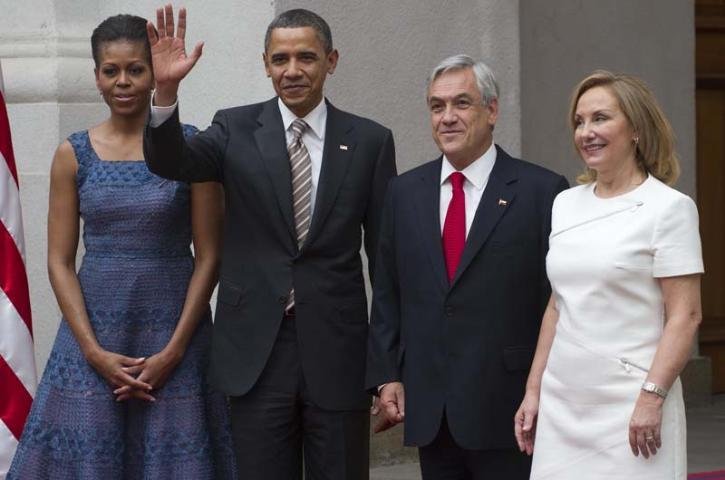 Obama chega ao Chile para segunda etapa de viagem