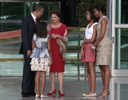 Dilma classifica como marco vinda de Obama ao Brasil
