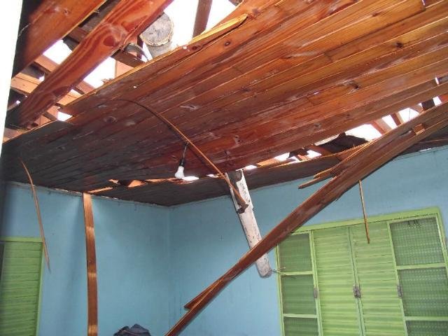 Temporal provoca estragos no Nordeste do Estado