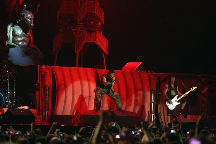 Iron Maiden enlouquece 50 mil f&atilde;s em S&atilde;o Paulo