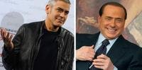 George Clooney é chamado como testemunha de Berlusconi
