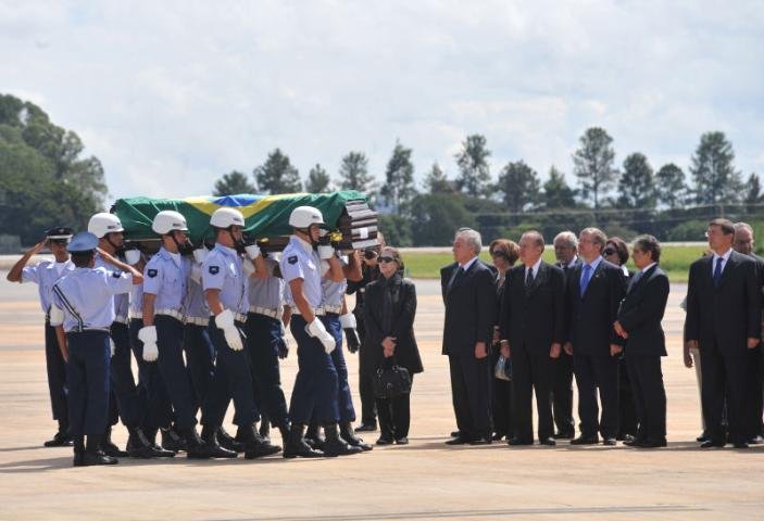 Corpo de Alencar est&aacute; no Planalto para ser velado em cerim&ocirc;nia aberta