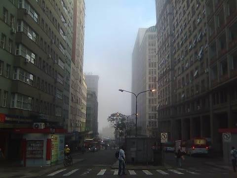 Nevoeiro cobriu diversos pontos da Capital nesta manh&atilde;