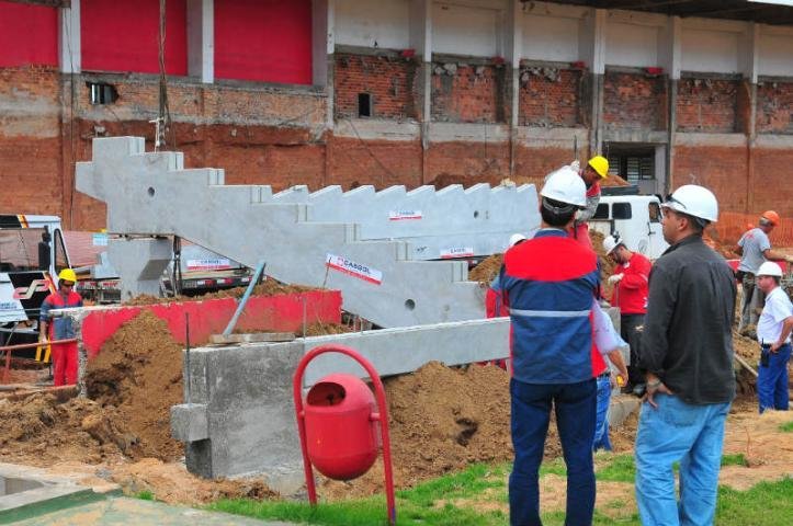 Comit&ecirc; da Fifa revisa projeto do Beira-Rio, que est&aacute; sendo reformado, e sugere altera&ccedil;&otilde;es