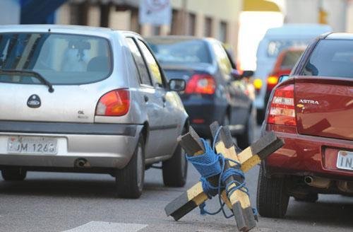 Barreiras de ferro preocupam motoristas
