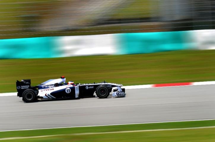 Rubens Barrichello, da Williams, ficou na 12&ordf; posi&ccedil;&atilde;o