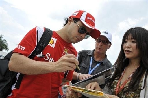 Felipe Massa vai largar da s&eacute;tima posi&ccedil;&atilde;o no domingo