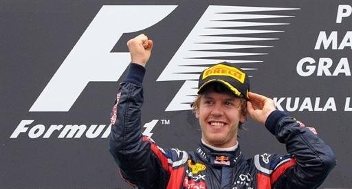 Vettel domina GP da Mal&aacute;sia e vence segunda corrida do ano