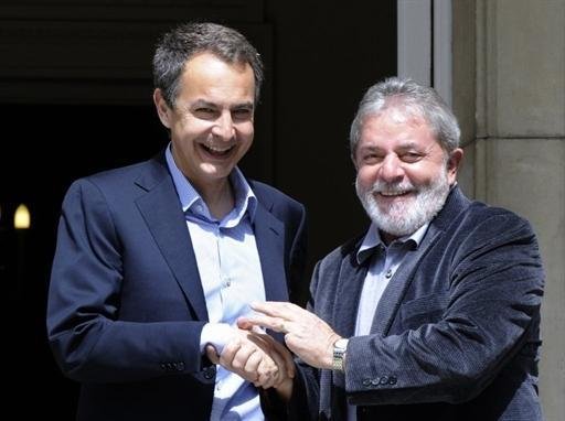 Lula e Zapatero reafirmam as boas rela&ccedil;&otilde;es entre Brasil e Espanha