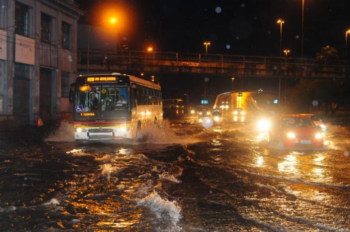 Temporal provoca estragos na Capital