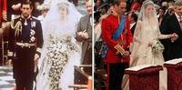 Vestido de Diana era tradicional dos anos 80 e o de Kate, discreto e moderno