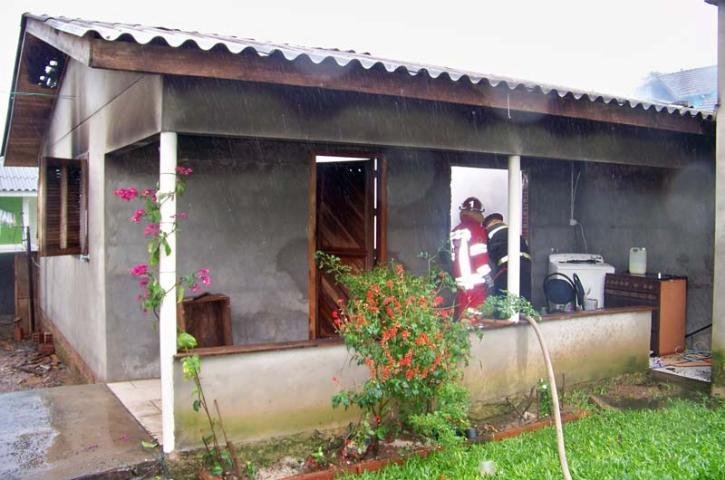 Assassino colocou fogo na casa onde morava