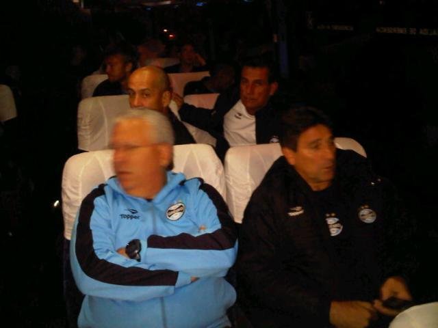 Equipe do Gr&ecirc;mio j&aacute; est&aacute; no San Carlos de Apoquindo