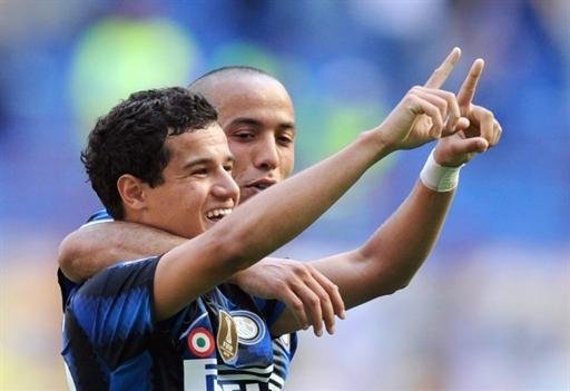 Philippe Coutinho marcou na vit&oacute;ria da Inter sobre a Fiorentina