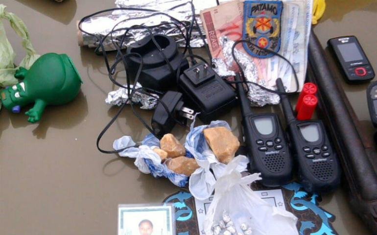 BM apreende droga dentro de cofre de brinquedo na Capital