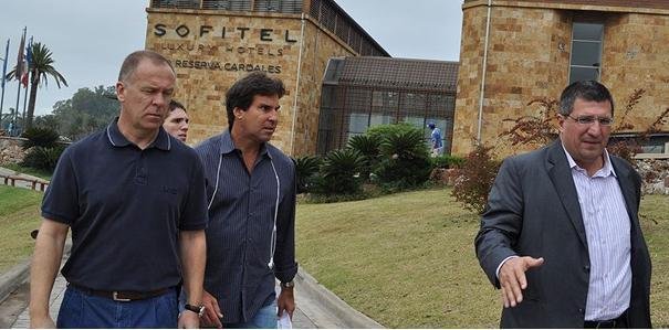 Mano visita concentra&ccedil;&atilde;o da Sele&ccedil;&atilde;o na Copa Am&eacute;rica