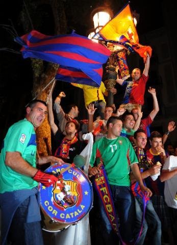 Barcelona empata e conquista o t&iacute;tulo espanhol