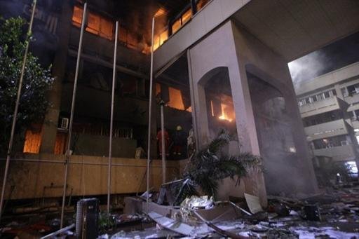 Otan ataca centro de seguran&ccedil;a e minist&eacute;rio em Tr&iacute;poli