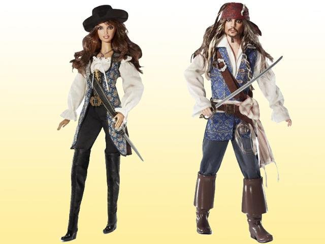 Piratas do Caribe 4 ganha linha de bonecas Barbie 