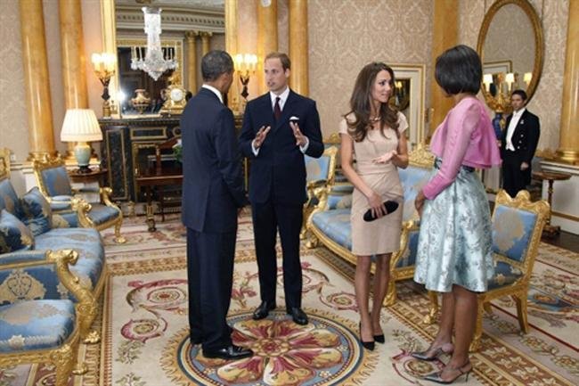 William e Catherine tamb&eacute;m participaram do encontro