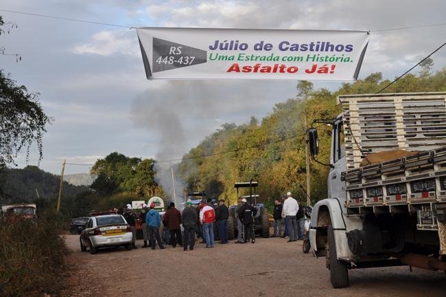 Rodovia &eacute; um importante local de escoamento da produ&ccedil;&atilde;o agr&iacute;cola de Ant&ocirc;nio Prado