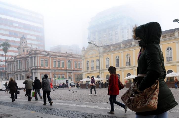 Na Capital, m&iacute;nima foi de 6,4&ordm; C no Salgado Filho