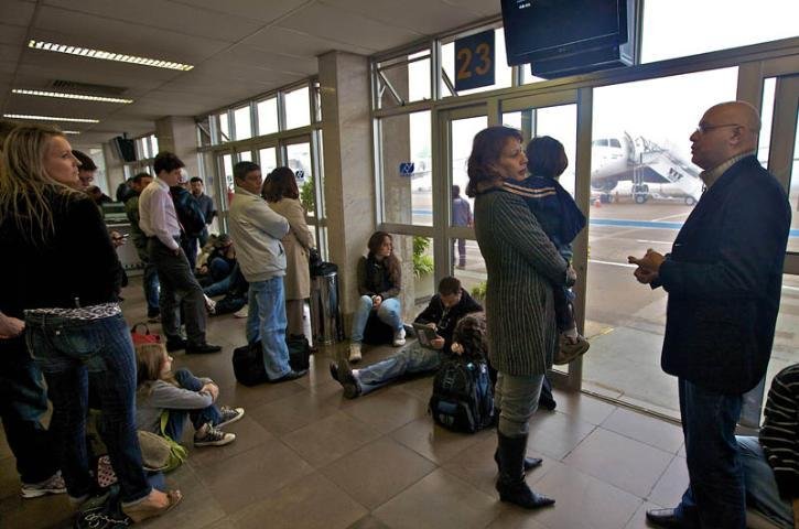 Mais de 90% das partidas est&atilde;o prejudicadas no Aeroporto Salgado Filho