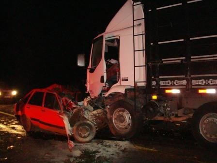 Colis&atilde;o ocorreu na BR 285, em Mato Castelhano
