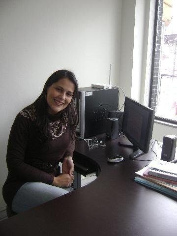 Milena come&ccedil;ou a compartilhar acontecimentos di&aacute;rios e afinidades com R.