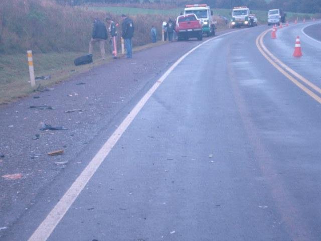 Passageira de Santana envolvido em acidente na BR 386 ontem segue em estado grave