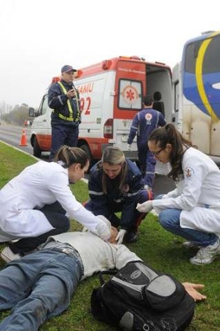 V&iacute;tima foi encaminhada ao Hospital de Pronto Socorro