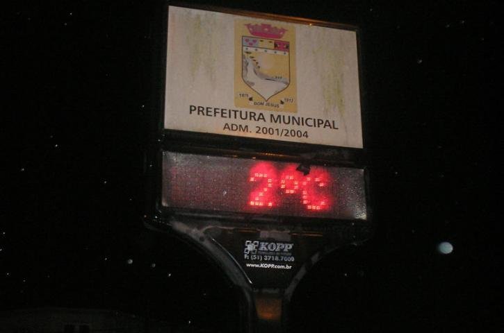 Neva em Bom Jesus, diz prefeitura da cidade