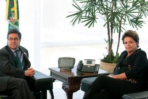 Dilma Rousseff se encontrou com presidente do BID, Luis Moreno