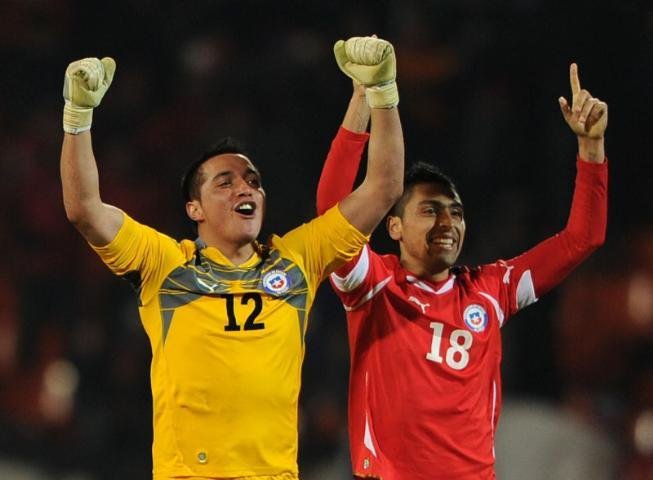 Chile termina em primeiro do grupo