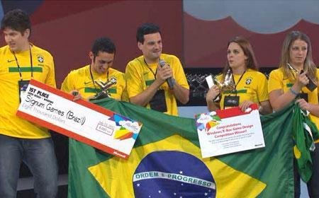 Equipe brasileira ganha pr&ecirc;mio em olimp&iacute;adas tecnol&oacute;gicas nos EUA