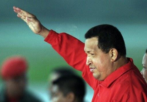 Presidente venezuelano despede-se antes de embarcar