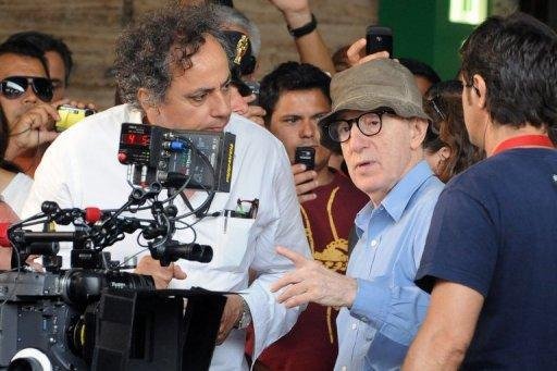 Woody Allen agita Roma com filmagens de seu novo filme
