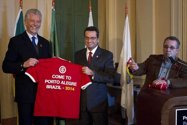 Inter apresenta camiseta que ser&aacute; usada na Copa Audi