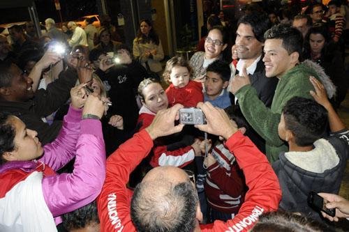 Inter treinar&aacute; em S&atilde;o Paulo antes de embarcar para a Alemanha 