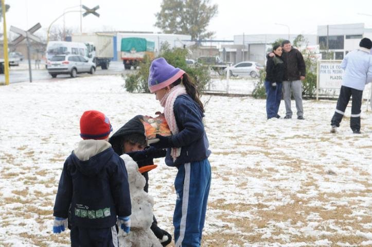 Neve intensa criou paisagens de cart&atilde;o postal em C&oacute;rdoba, na Argentina