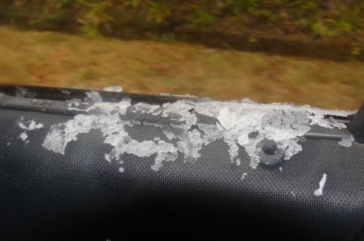 Ubirici, em Santa Catarina, registrou neve nesta ter&ccedil;a-feira