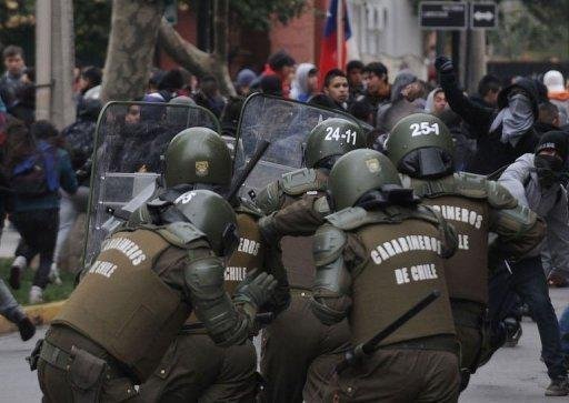 Pol&iacute;cia reprimiu tentativa de manifesta&ccedil;&atilde;o