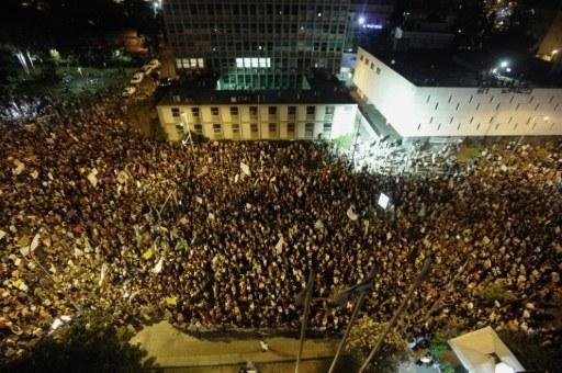 Cerca de 250 mil manifestantes pedem justi&ccedil;a social em Israel