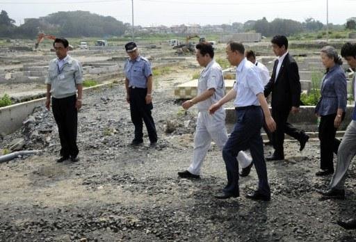 Secret&aacute;rio-geral da ONU visita reg&atilde;o atingida por terremoto no Jap&atilde;o