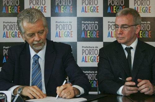 Fortunati e Casartelli refor&ccedil;aram o compromisso assumido com o setor