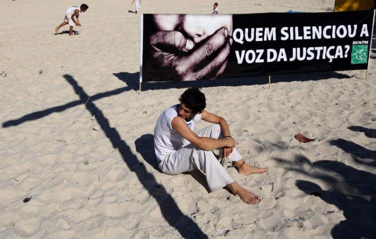 Cruz marcou protesto contra morte de ju&iacute;za em Niter&oacute;i