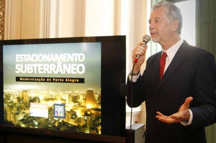 A prefeitura lan&ccedil;ou nesta ter&ccedil;a o edital para a implanta&ccedil;&atilde;o de estacionamentos subterr&acirc;neos em Porto Alegre